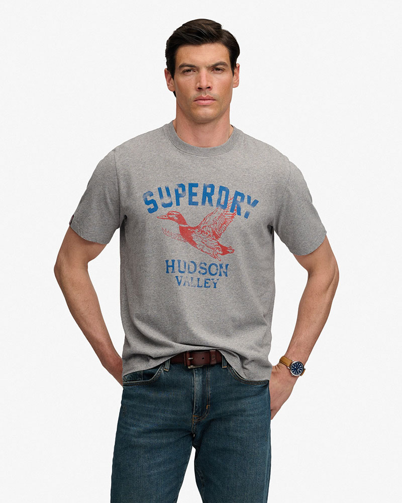 SUPERDRY & CO WILD FRONTIER RLXD TEE ΜΠΛΟΥΖΑ ΑΝΔΡΙΚΟ - SD0APM1012443A000000