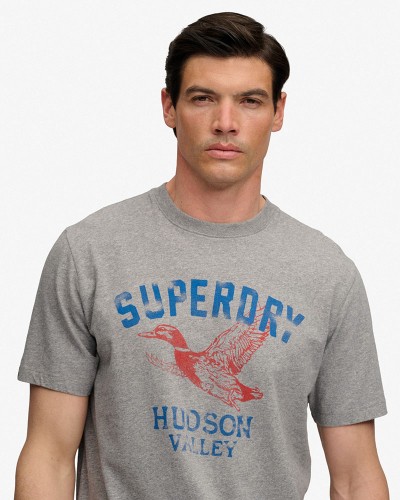 SUPERDRY & CO WILD FRONTIER RLXD TEE ΜΠΛΟΥΖΑ ΑΝΔΡΙΚΟ - SD0APM1012443A000000
