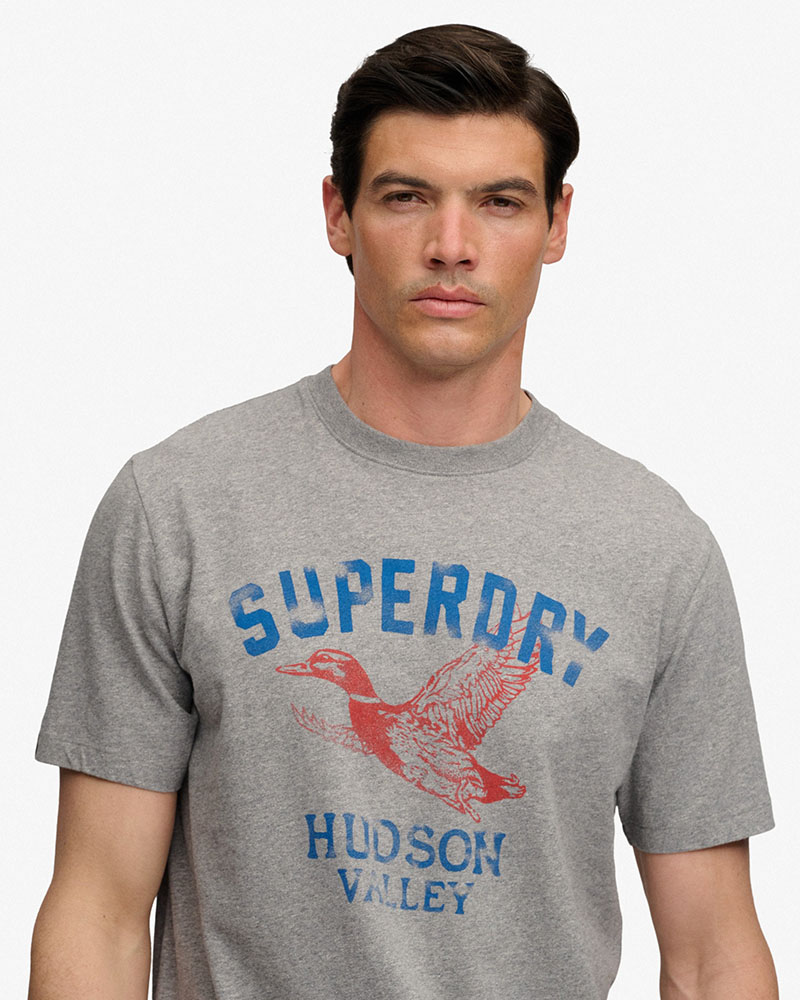 SUPERDRY & CO WILD FRONTIER RLXD TEE ΜΠΛΟΥΖΑ ΑΝΔΡΙΚΟ - SD0APM1012443A000000
