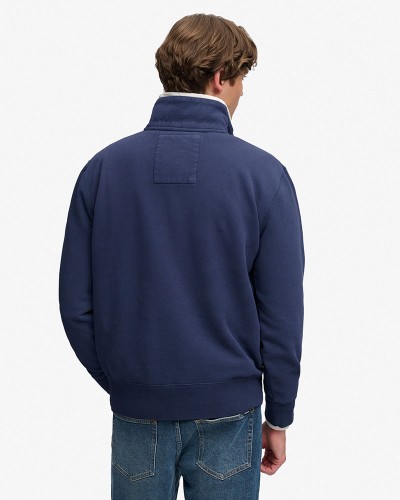 SUPERDRY & CO GOTHIC VARSITY HALF ZIP ΦΟΥΤΕΡ ΑΝΔΡΙΚΟ - SD0APM2014556A000000