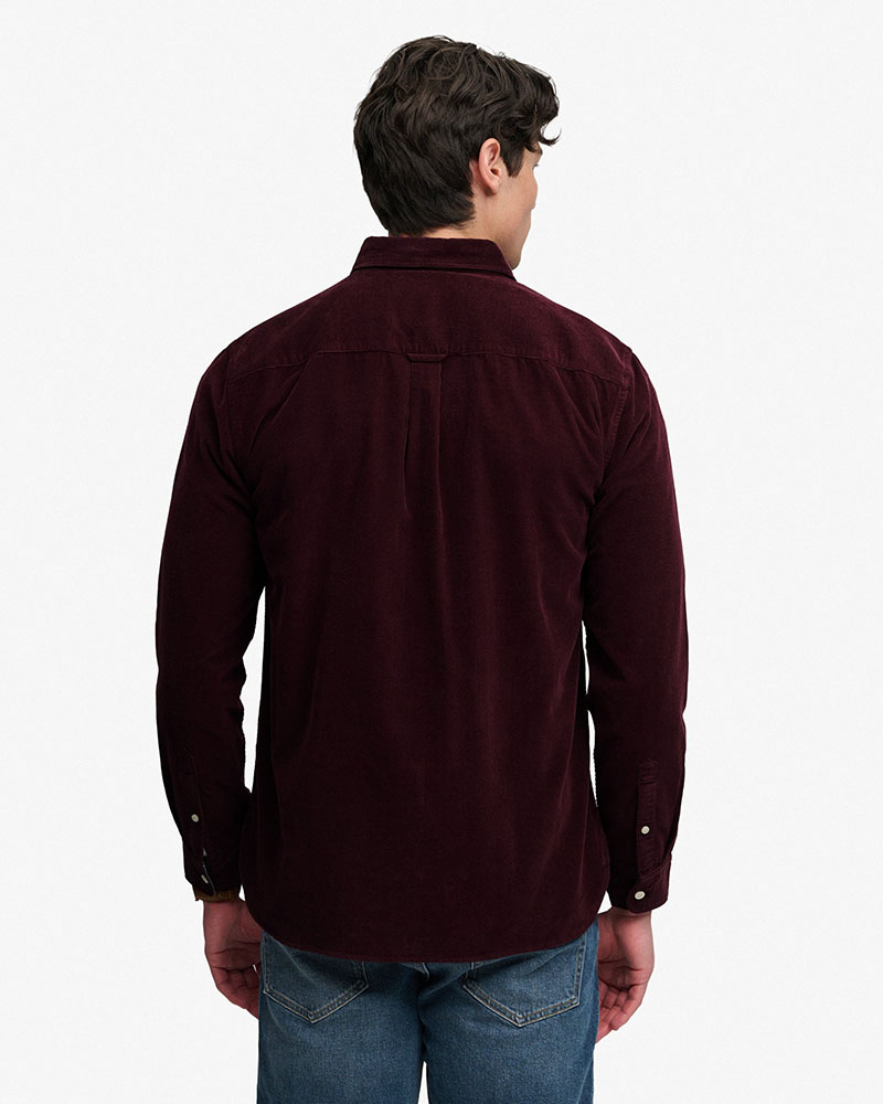 SUPERDRY & CO D0 STUD CLASSIC NEEDLE CORD SHIRT ΠΟΥΚΑΜΙΣΟ ΑΝΔΡΙΚΟ - SD0APM4011044A000000
