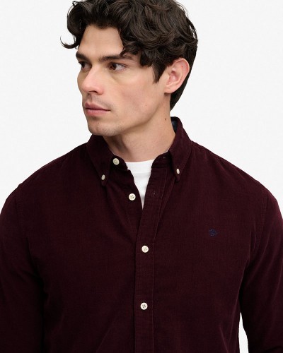 SUPERDRY & CO D0 STUD CLASSIC NEEDLE CORD SHIRT ΠΟΥΚΑΜΙΣΟ ΑΝΔΡΙΚΟ - SD0APM4011044A000000