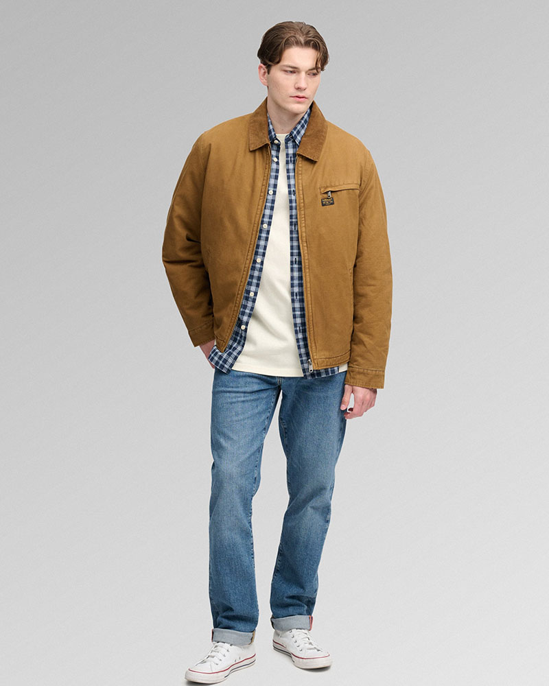 SUPERDRY & CO WORKWEAR RANCH JACKET ΜΠΟΥΦΑΝ ΑΝΔΡΙΚΟ - SD0APM5012438A000000