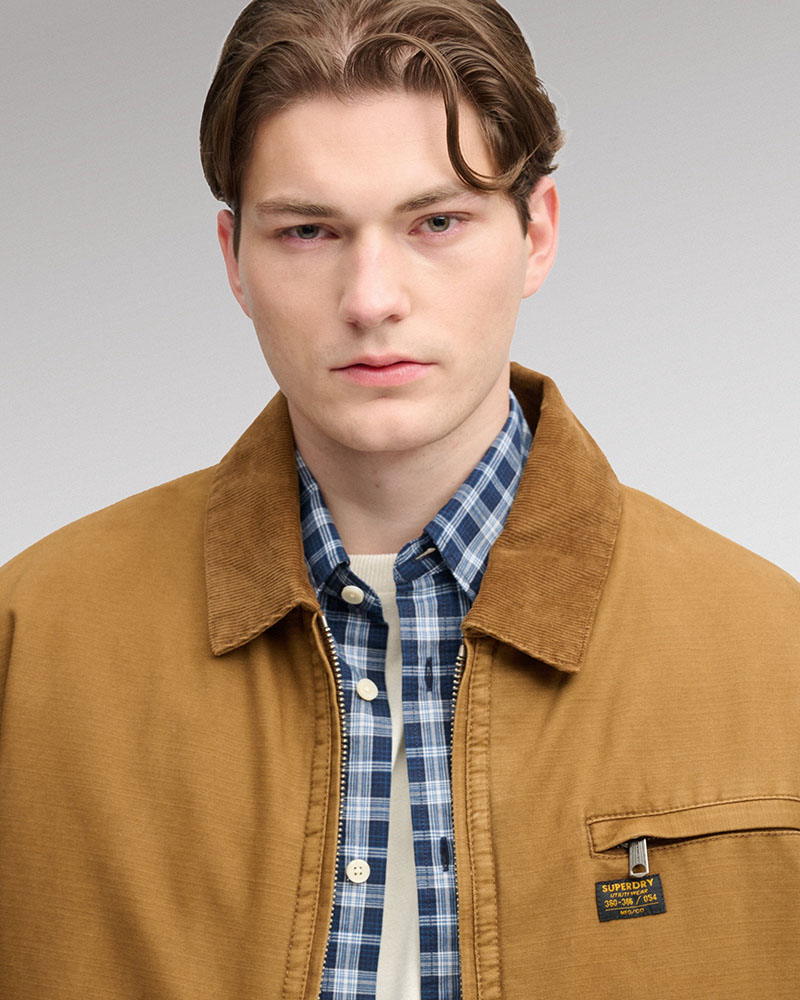 SUPERDRY & CO WORKWEAR RANCH JACKET ΜΠΟΥΦΑΝ ΑΝΔΡΙΚΟ - SD0APM5012438A000000