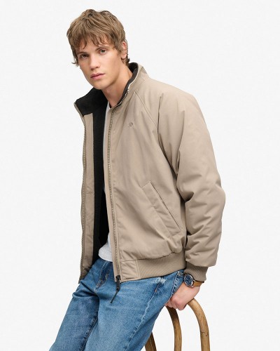 SUPERDRY & CO CITY FLEECE LINED JACKET ΜΠΟΥΦΑΝ ΑΝΔΡΙΚΟ - SD0APM5012440A000000