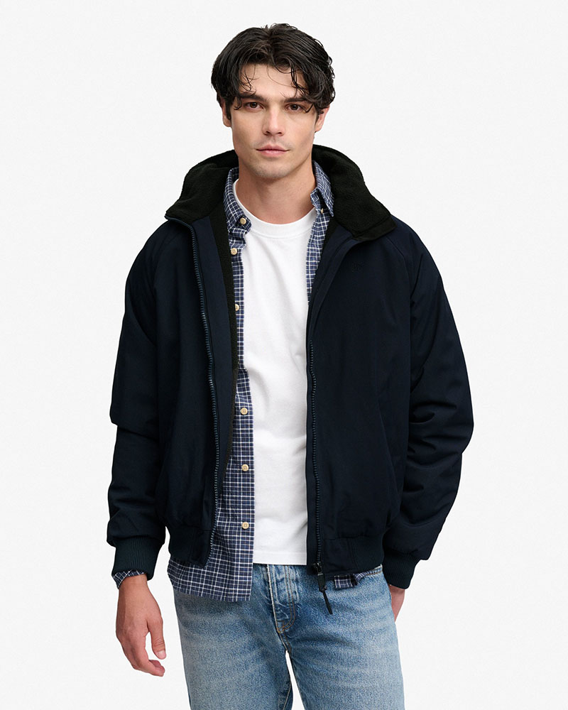 SUPERDRY & CO CITY FLEECE LINED JACKET ΜΠΟΥΦΑΝ ΑΝΔΡΙΚΟ - SD0APM5012440A000000