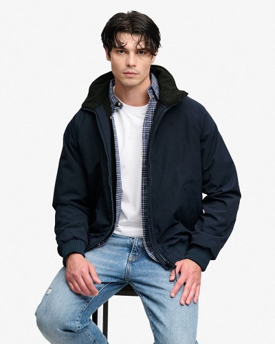 SUPERDRY & CO CITY FLEECE LINED JACKET ΜΠΟΥΦΑΝ ΑΝΔΡΙΚΟ - SD0APM5012440A000000
