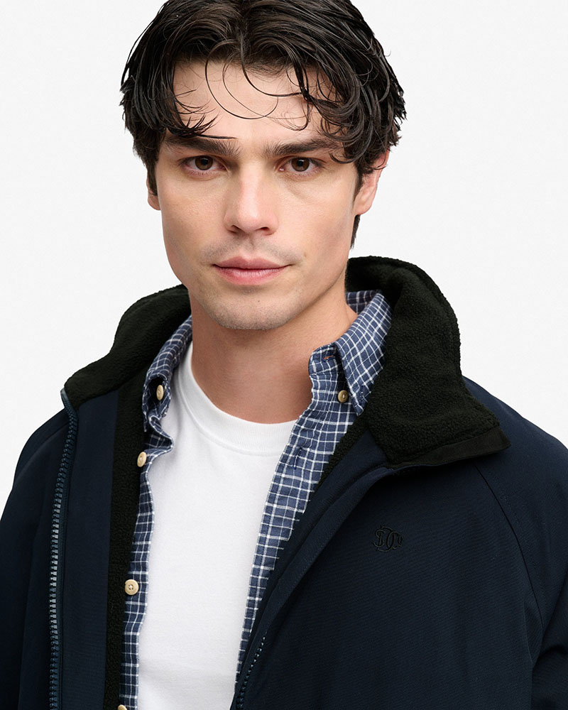 SUPERDRY & CO CITY FLEECE LINED JACKET ΜΠΟΥΦΑΝ ΑΝΔΡΙΚΟ - SD0APM5012440A000000