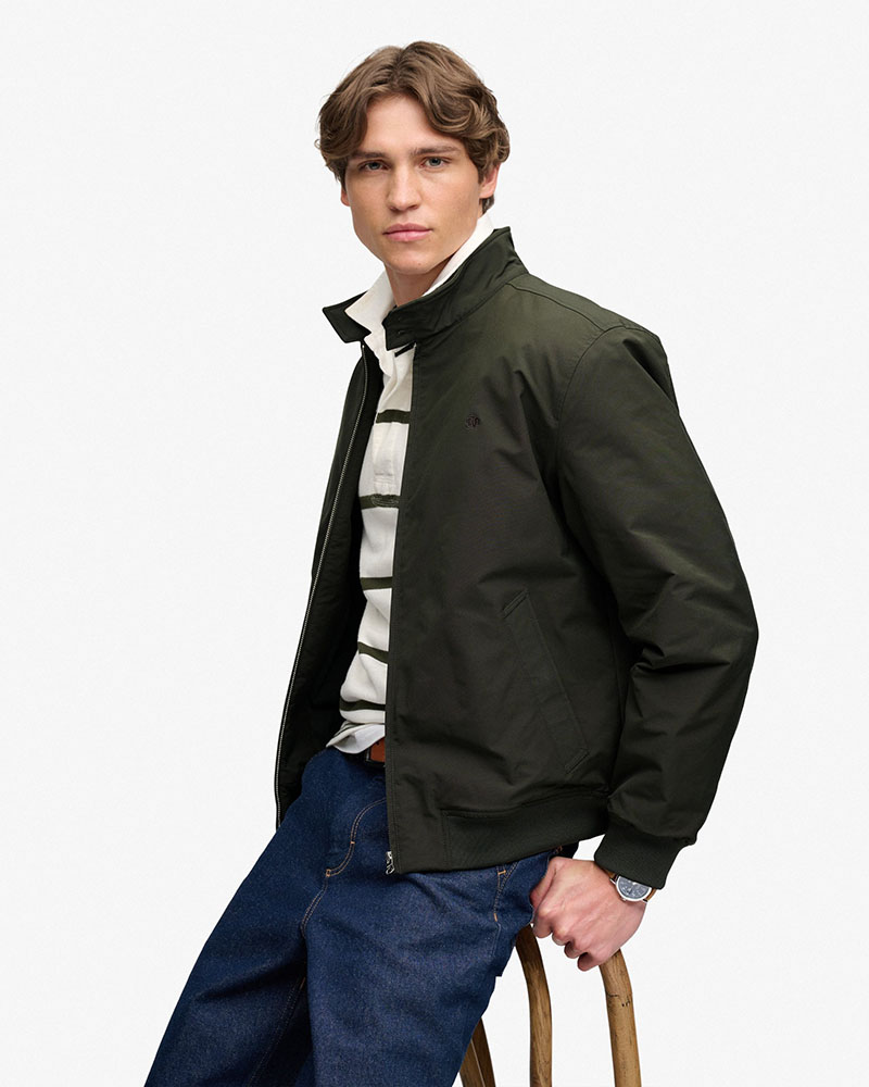 SUPERDRY & CO CAMPUS PADDED HARRINGTON JKT ΜΠΟΥΦΑΝ ΑΝΔΡΙΚΟ - SD0APM5012483A000000