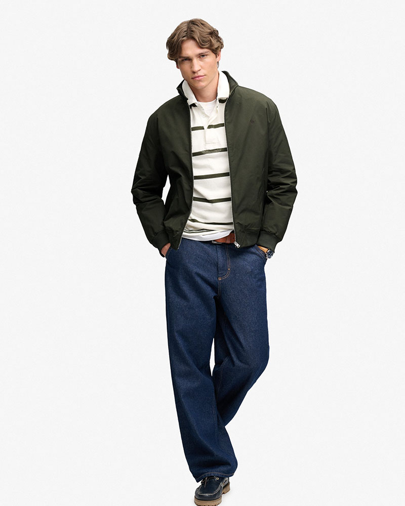 SUPERDRY & CO CAMPUS PADDED HARRINGTON JKT ΜΠΟΥΦΑΝ ΑΝΔΡΙΚΟ - SD0APM5012483A000000