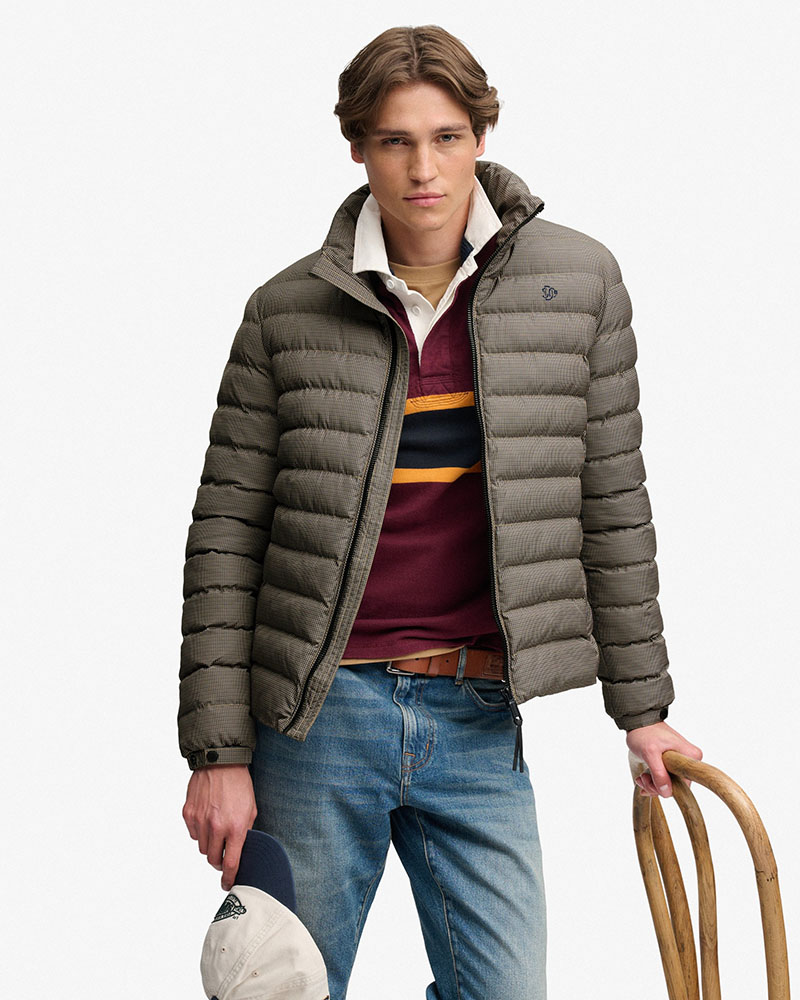 SUPERDRY & CO FUJI ESTATE PADDED JACKET ΜΠΟΥΦΑΝ ΑΝΔΡΙΚΟ - SD0APM5012527A000000