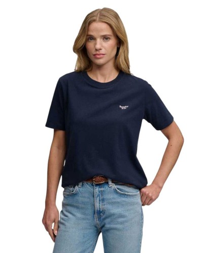 SUPERDRY & CO SIGNATURE EMB TEE ΜΠΛΟΥΖΑ ΓΥΝΑΙΚΕΙΟ - SD0APW1011952A000000