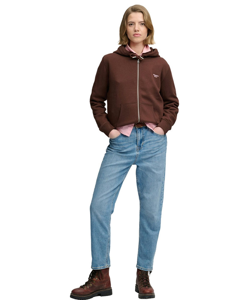 SUPERDRY & CO SIGNATURE EMB ZIPHOOD ΦΟΥΤΕΡ ΓΥΝΑΙΚΕΙΟ - SD0APW2012780A000000