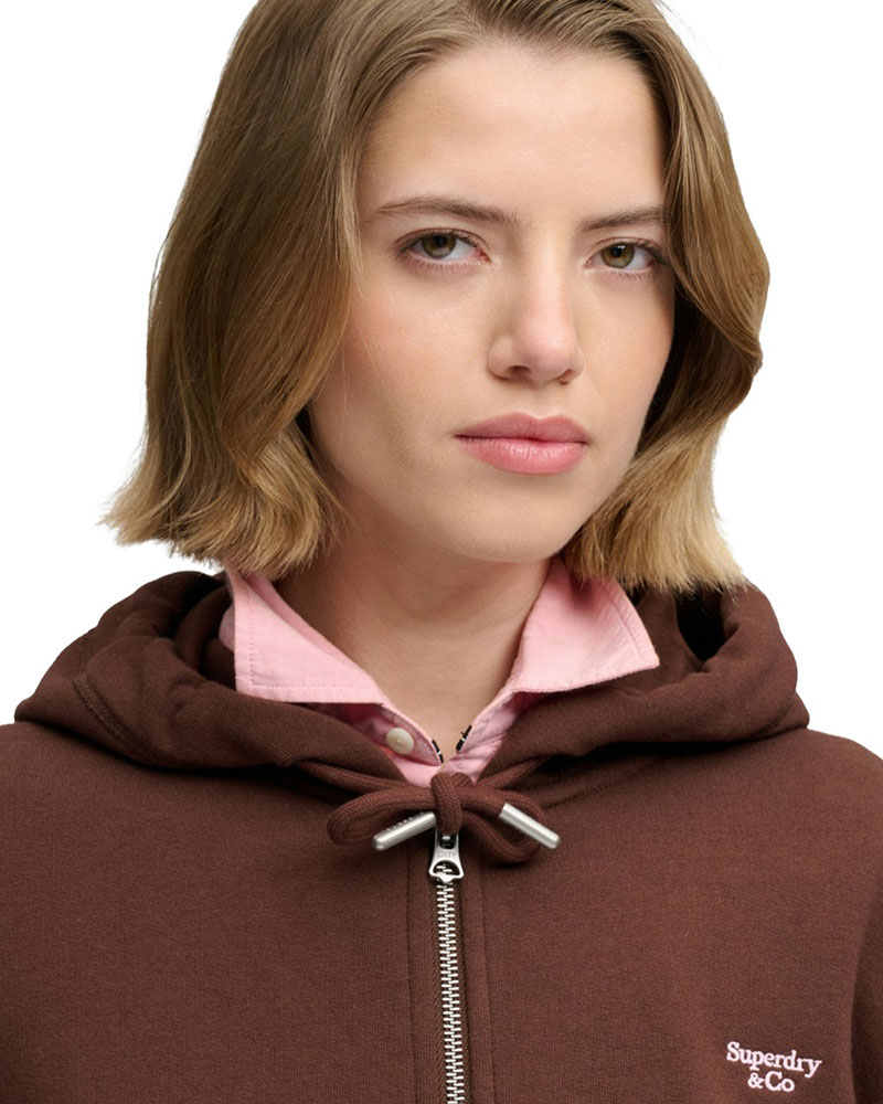 SUPERDRY & CO SIGNATURE EMB ZIPHOOD ΦΟΥΤΕΡ ΓΥΝΑΙΚΕΙΟ - SD0APW2012780A000000