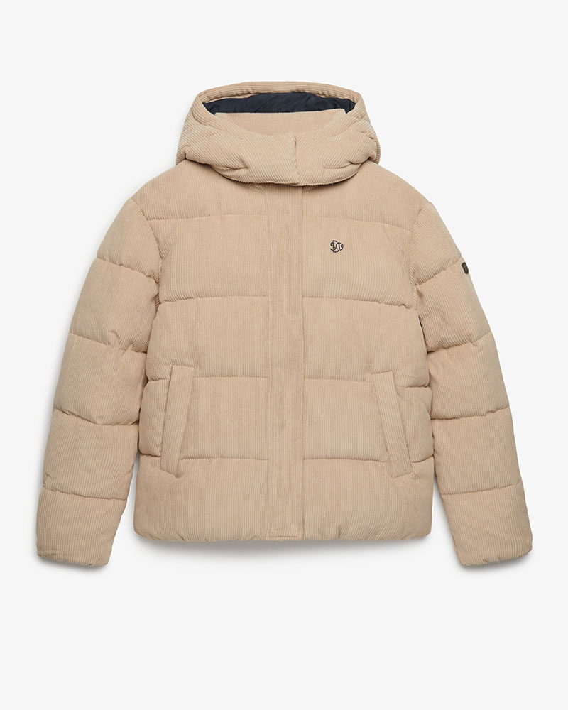 SUPERDRY & CO PREMIUM HOOD CORD PUFFER JKT ΦΟΥΤΕΡ ΓΥΝΑΙΚΕΙΟ - SD0APW5012208A000000
