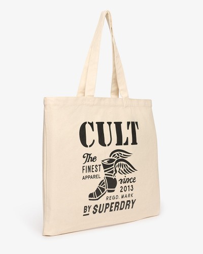 SUPERDRY & CO CULT SUPERDRY TOTE ΤΣΑΝΤΑ ΓΥΝΑΙΚΕΙΟ - SD0ACY9110279A000000