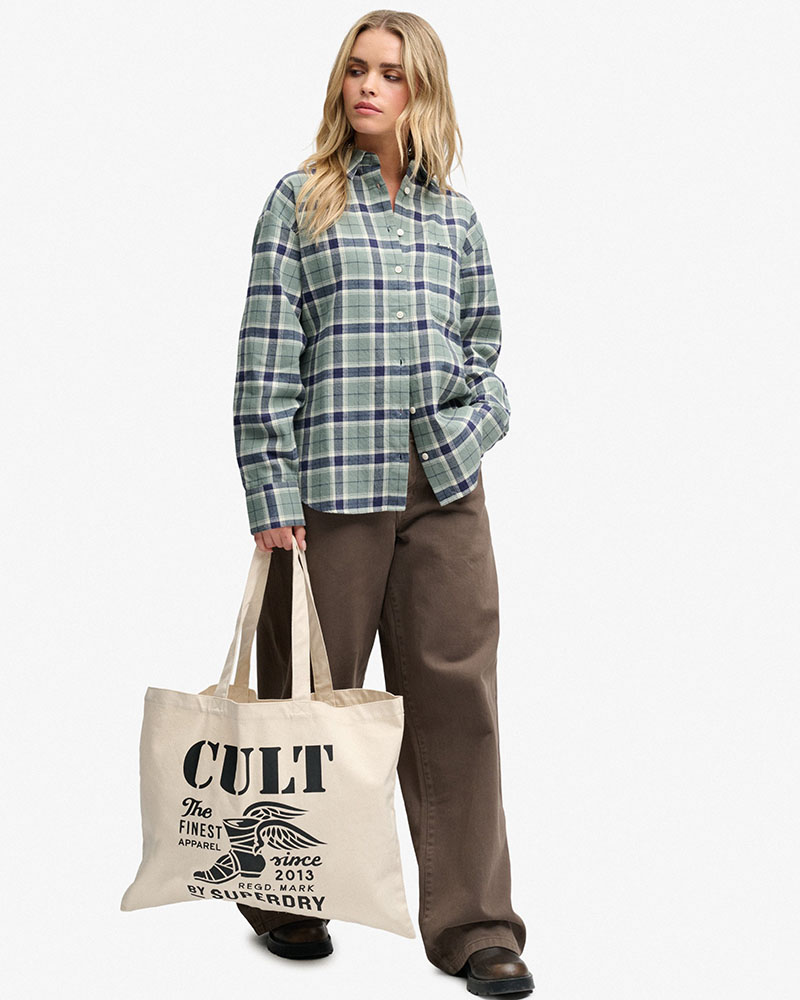 SUPERDRY & CO CULT SUPERDRY TOTE ΤΣΑΝΤΑ ΓΥΝΑΙΚΕΙΟ - SD0ACY9110279A000000