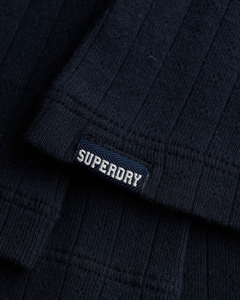 SUPERDRY & CO ATH ESS POINTELLE 1/2 SLV TOP ΜΠΛΟΥΖΑ ΓΥΝΑΙΚΕΙΟ - SD0APW6012284A000000
