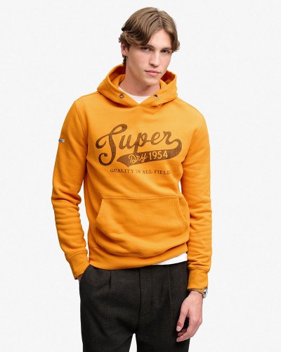 SUPERDRY & CO VINTAGE SCRIPT HOOD ΦΟΥΤΕΡ ΑΝΔΡΙΚΟ - SD0APM2014566A000000