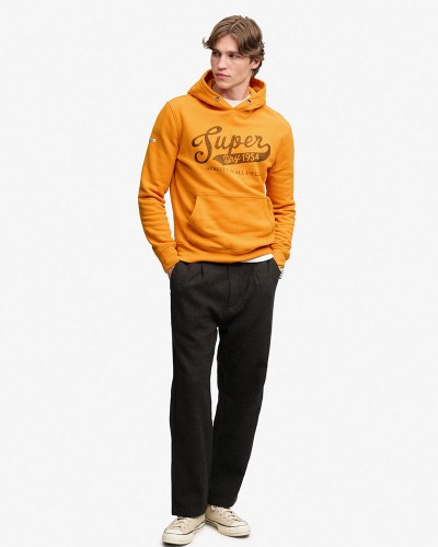 SUPERDRY & CO VINTAGE SCRIPT HOOD ΦΟΥΤΕΡ ΑΝΔΡΙΚΟ - SD0APM2014566A000000