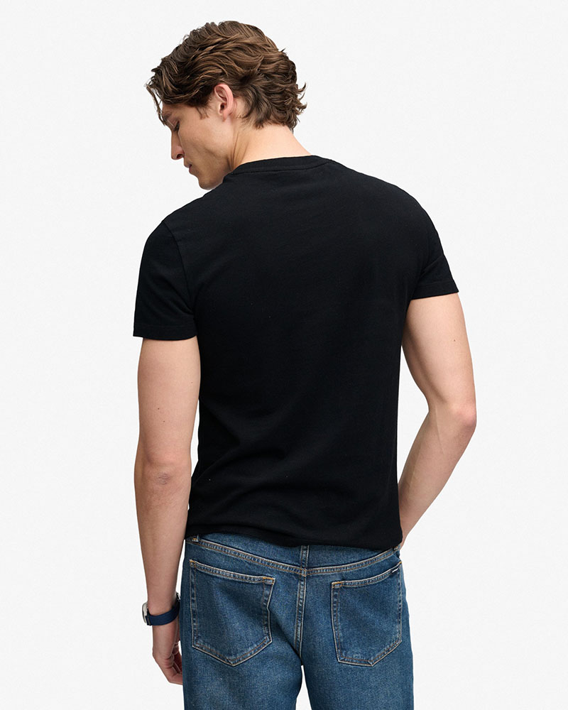 SUPERDRY & CO D1 ESSENTIAL COMPANY LOGO TEE ΜΠΛΟΥΖΑ ΑΝΔΡΙΚΟ - SD0APM1012465A000000