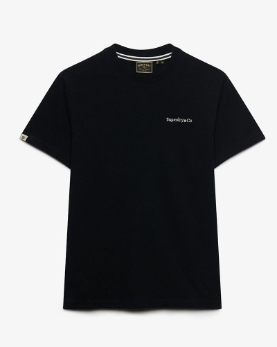 SUPERDRY & CO D1 ESSENTIAL COMPANY LOGO TEE ΜΠΛΟΥΖΑ ΑΝΔΡΙΚΟ - SD0APM1012465A000000