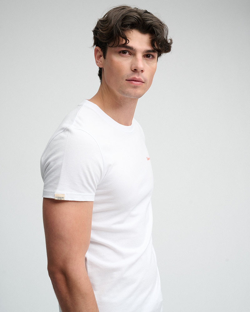 SUPERDRY & CO D1 ESSENTIAL COMPANY LOGO TEE ΜΠΛΟΥΖΑ ΑΝΔΡΙΚΟ - SD0APM1012465A000000