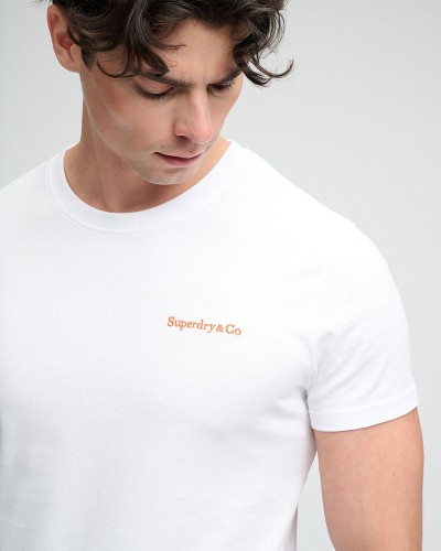 SUPERDRY & CO D1 ESSENTIAL COMPANY LOGO TEE ΜΠΛΟΥΖΑ ΑΝΔΡΙΚΟ - SD0APM1012465A000000