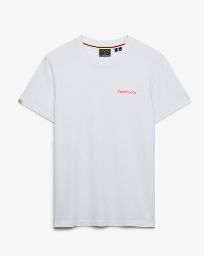 SUPERDRY & CO D1 ESSENTIAL COMPANY LOGO TEE ΜΠΛΟΥΖΑ ΑΝΔΡΙΚΟ - SD0APM1012465A000000