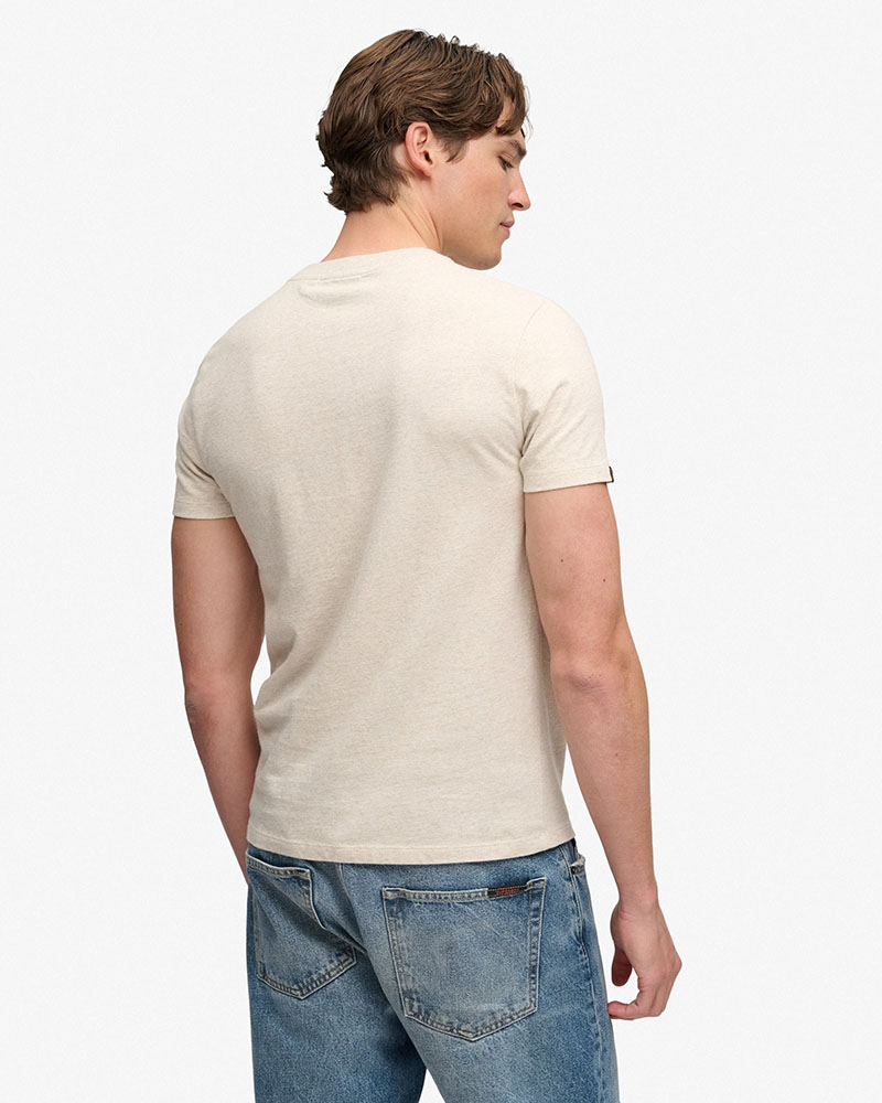SUPERDRY & CO D1 ESSENTIAL COMPANY LOGO TEE ΜΠΛΟΥΖΑ ΑΝΔΡΙΚΟ - SD0APM1012465A000000