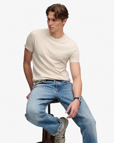 SUPERDRY & CO D1 ESSENTIAL COMPANY LOGO TEE ΜΠΛΟΥΖΑ ΑΝΔΡΙΚΟ - SD0APM1012465A000000