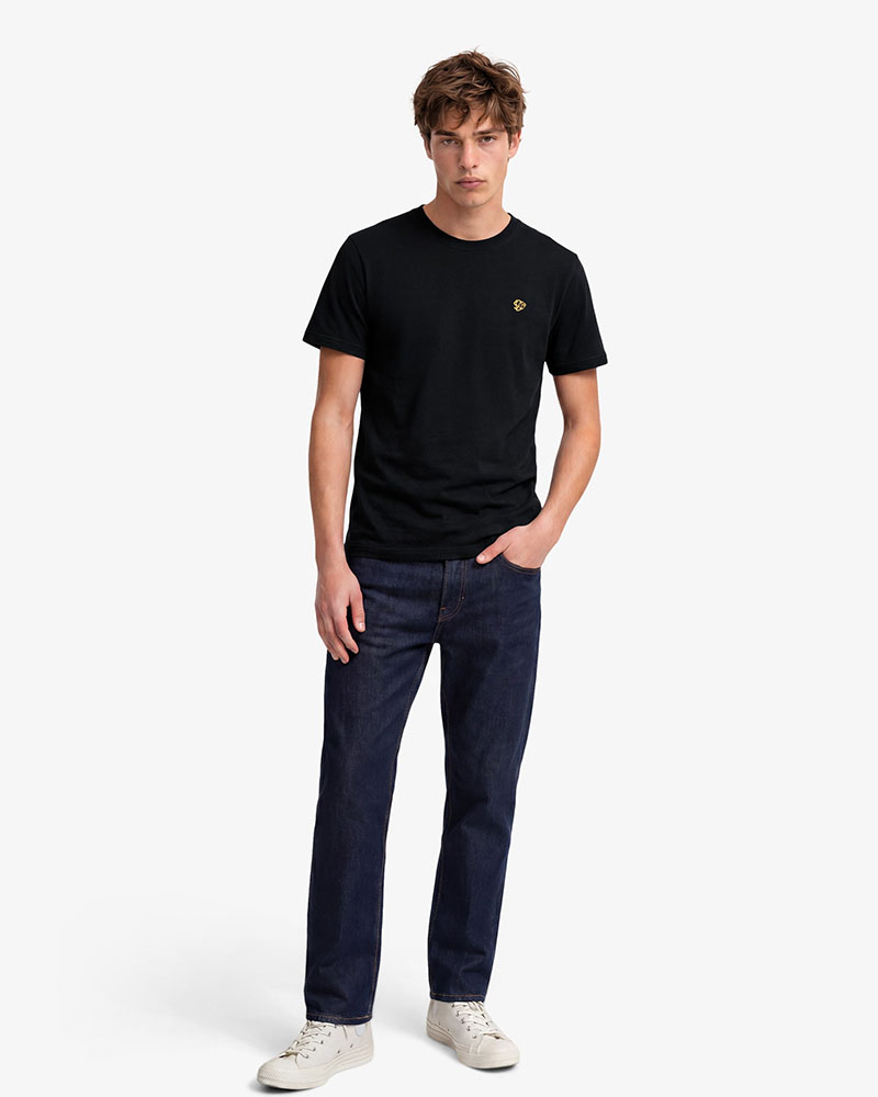 SUPERDRY & CO D1 ESSENTIAL SDCO LOGO EMB TEE ΜΠΛΟΥΖΑ ΑΝΔΡΙΚΟ - SD0APM1012473A000000