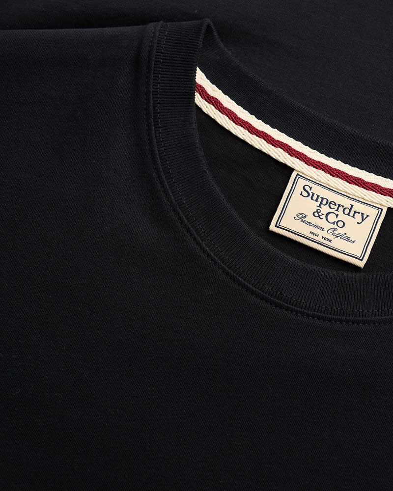SUPERDRY & CO D1 ESSENTIAL SDCO LOGO EMB TEE ΜΠΛΟΥΖΑ ΑΝΔΡΙΚΟ - SD0APM1012473A000000
