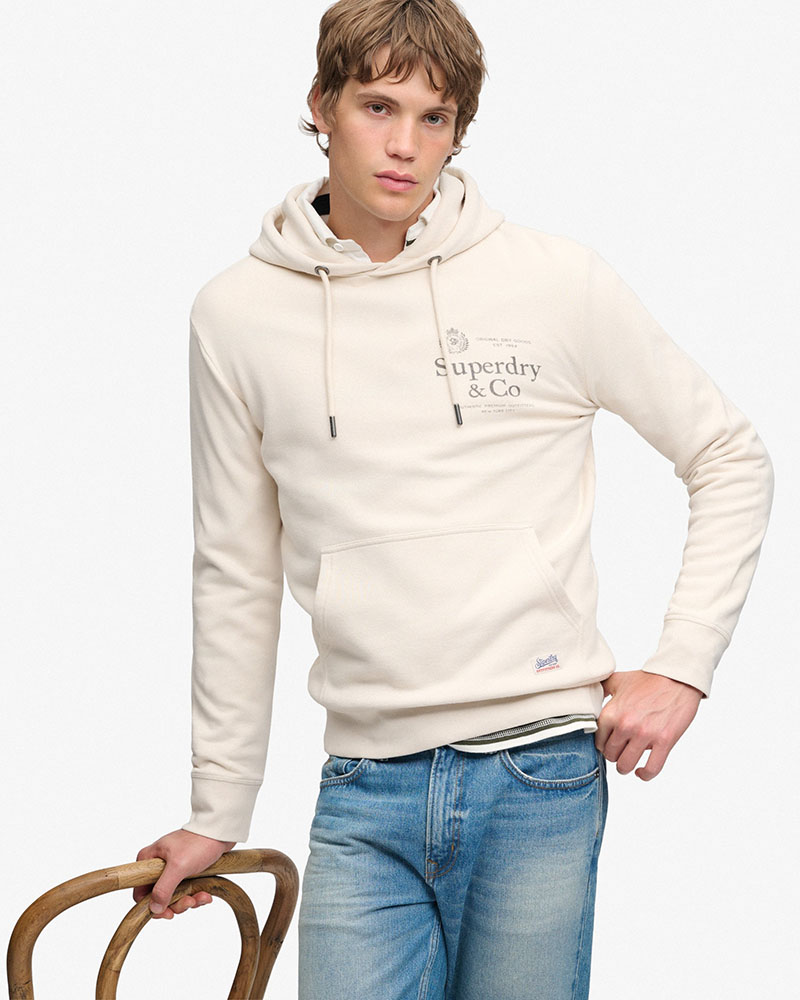 SUPERDRY & CO 1954 COMPANY RELAXED HOOD ΦΟΥΤΕΡ ΑΝΔΡΙΚΟ - SD0APM2014716A000000