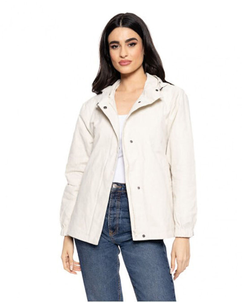 SPLENDID S' Γυναικείο κοντό πανωφόρι με ενσωματωμένη κουκούλα - 51-101-005