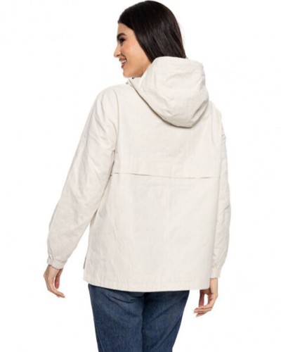 SPLENDID S' Γυναικείο κοντό πανωφόρι με ενσωματωμένη κουκούλα - 51-101-005