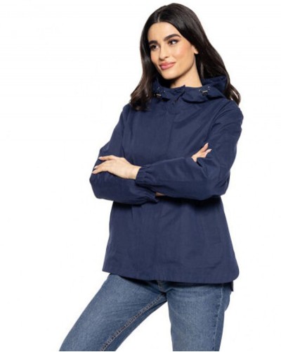 SPLENDID S' Γυναικείο κοντό πανωφόρι με ενσωματωμένη κουκούλα - 51-101-005