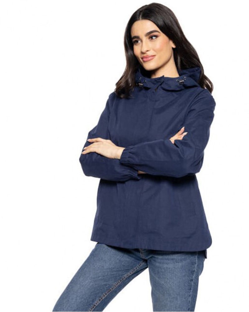 SPLENDID S' Γυναικείο κοντό πανωφόρι με ενσωματωμένη κουκούλα - 51-101-005