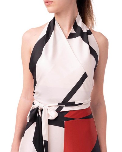 MOUTAKI WRAP TOP - 25.01.07A MOUTAKI WRAP TOP - 25.01.07A