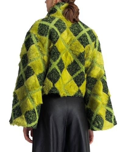 MOUTAKI FAUX FUR COAT - 25.06.143