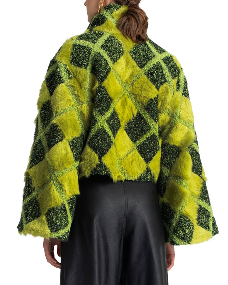 MOUTAKI FAUX FUR COAT - 25.06.143