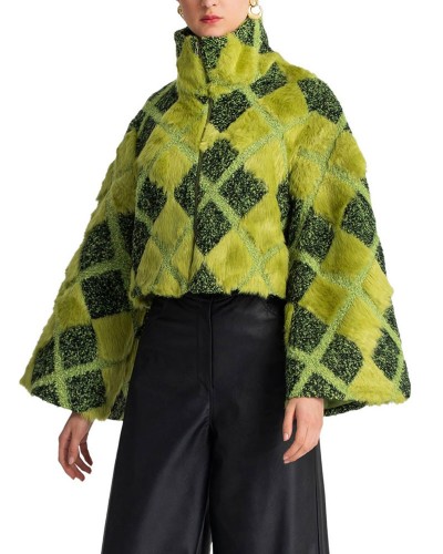 MOUTAKI FAUX FUR COAT - 25.06.143