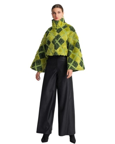 MOUTAKI FAUX FUR COAT - 25.06.143