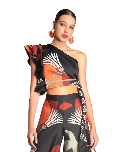 MOUTAKI WRAP TOP - 25.01.09A MOUTAKI WRAP TOP - 25.01.09A
