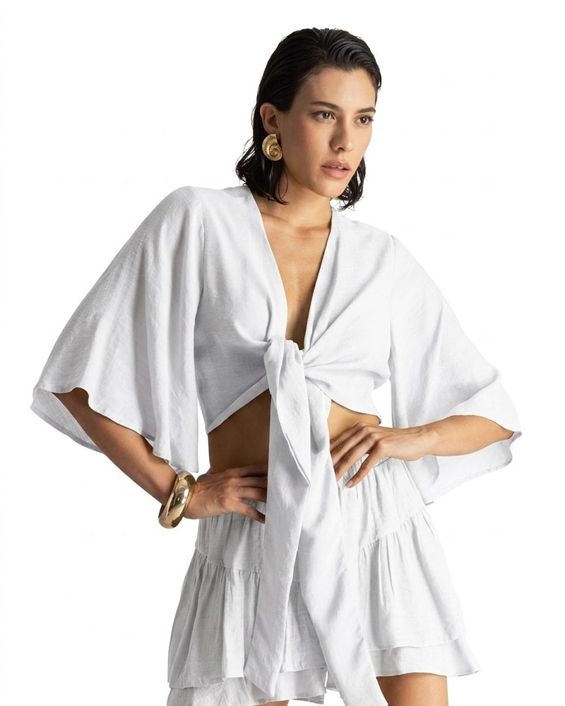 MOUTAKI WRAP TOP - 26.01.50