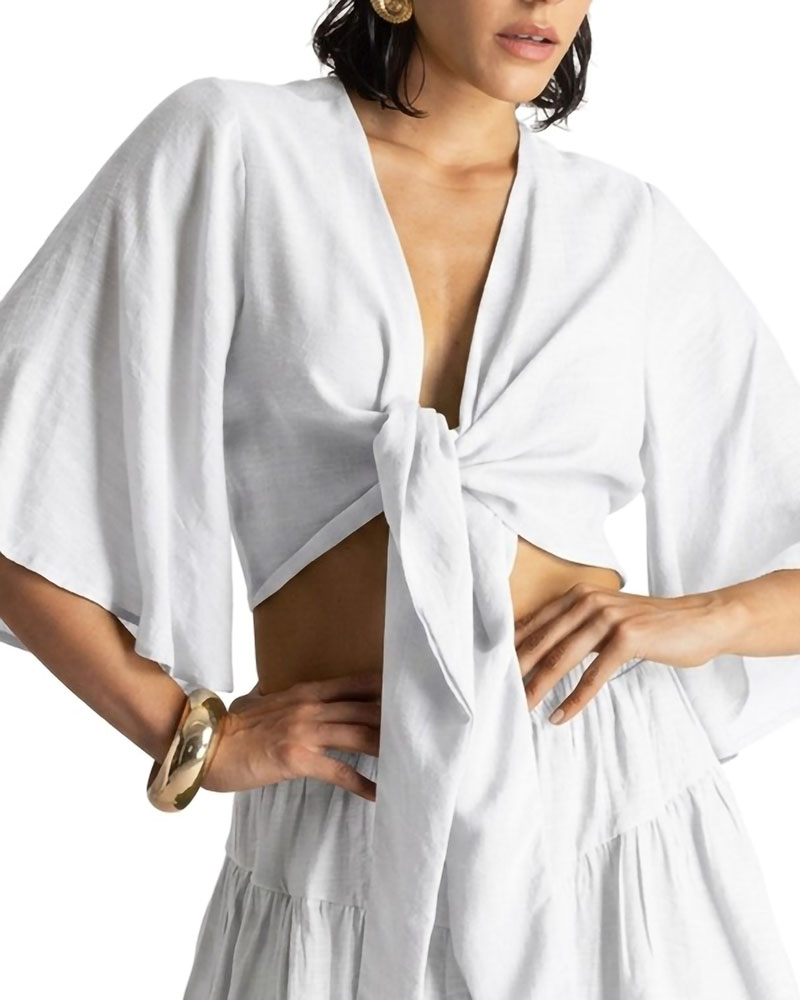 MOUTAKI WRAP TOP - 26.01.50