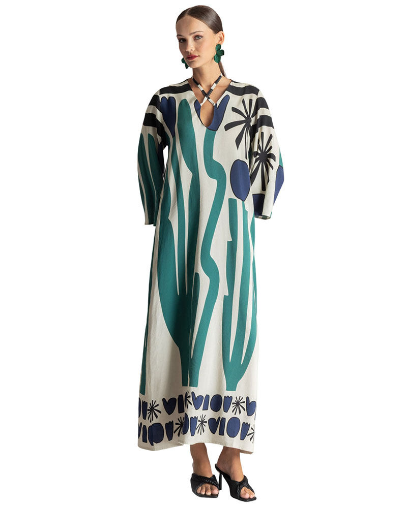 MOUTAKI KAFTAN DRESS - 26.07.68