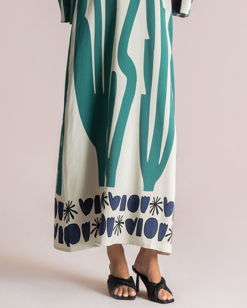 MOUTAKI KAFTAN DRESS - 26.07.68