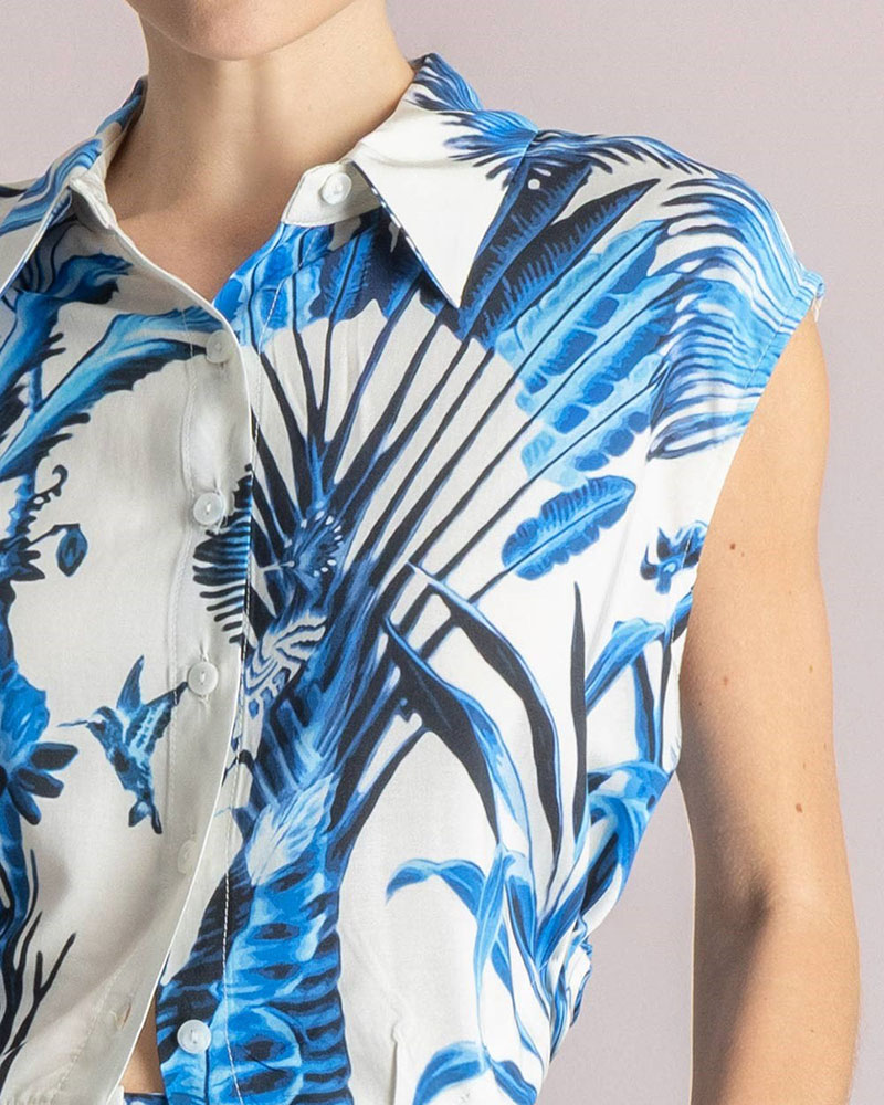 MOUTAKI CROP SHIRT - 26.09.28