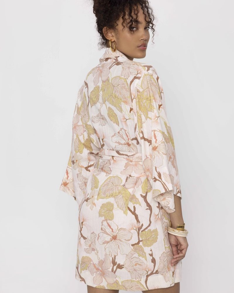 MIND MATTER MELINA DRESS-KIMONO - MML25-01-07-010 MIND MATTER MELINA DRESS-KIMONO - MML25-01-07-010